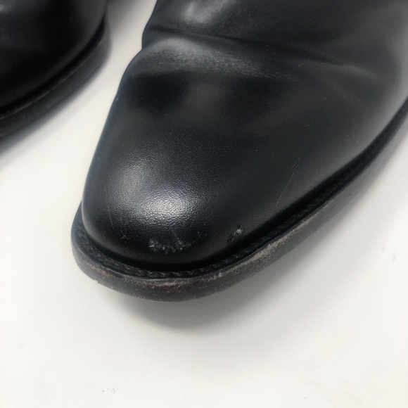 YSL YVES SAINT LAURENT Black Chelsea Ankle Boot 10 - Picture 3 of 10